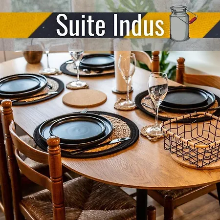 Appartement Indus - Jardin, Netflix Et Parking - Le Manoir Aux Pommes *