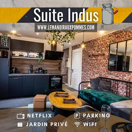 Indus - Jardin, Netflix Et Parking - Le Manoir Aux Pommes