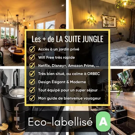 Appartement Indus - Jardin, Netflix Et Parking - Le Manoir Aux Pommes Orbec