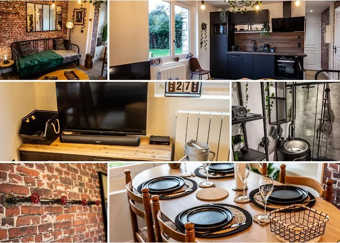 Apartment Indus - Jardin, Netflix Et Parking - Le Manoir Aux Pommes Orbec