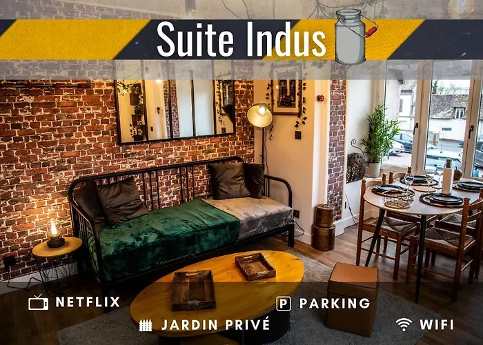 Indus - Jardin, Netflix Et Parking - Le Manoir Aux Pommes