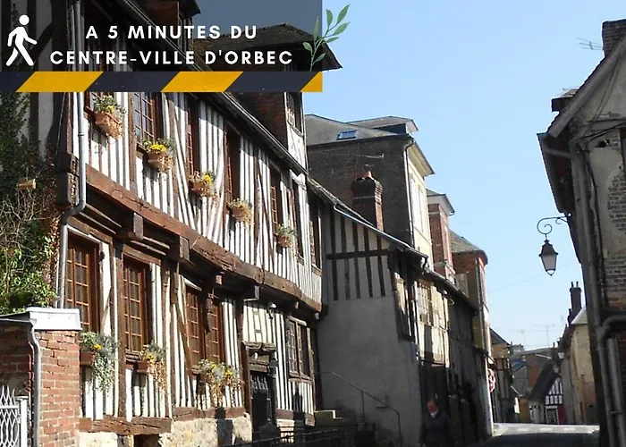 Indus - Jardin, Netflix Et Parking - Le Manoir Aux Pommes * Orbec