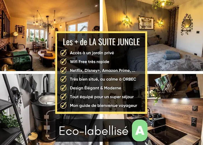 Apartment Indus - Jardin, Netflix Et Parking - Le Manoir Aux Pommes Orbec