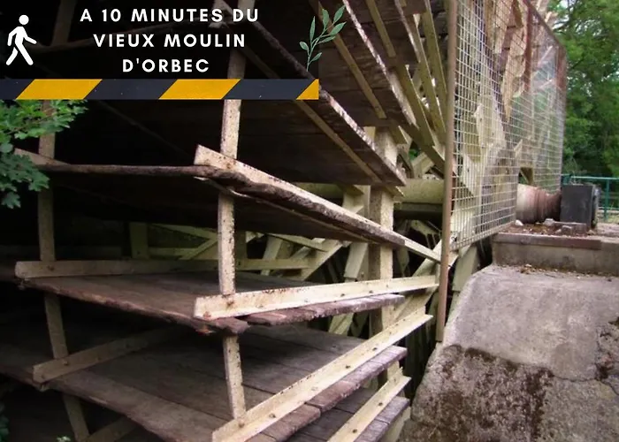 Apartamento Indus - Jardin, Netflix Et Parking - Le Manoir Aux Pommes Orbec